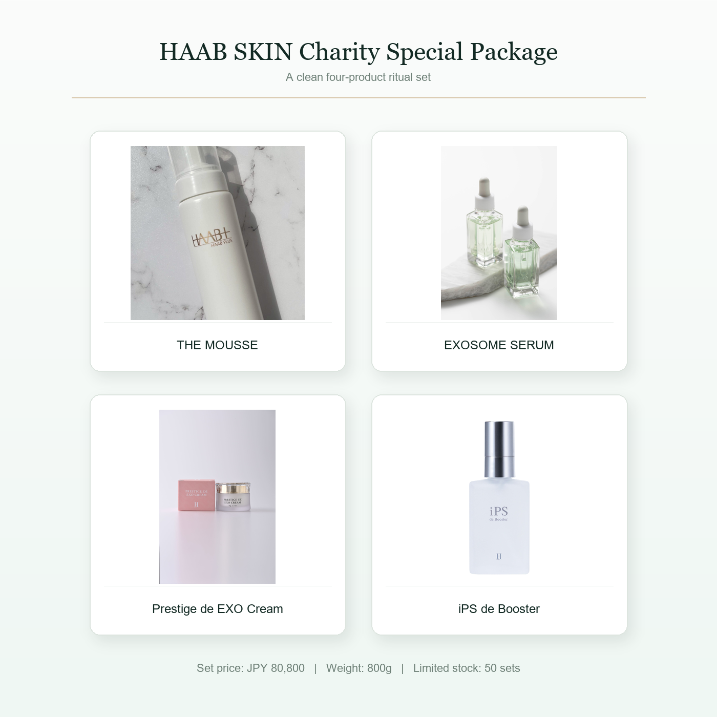 Charity Special Package